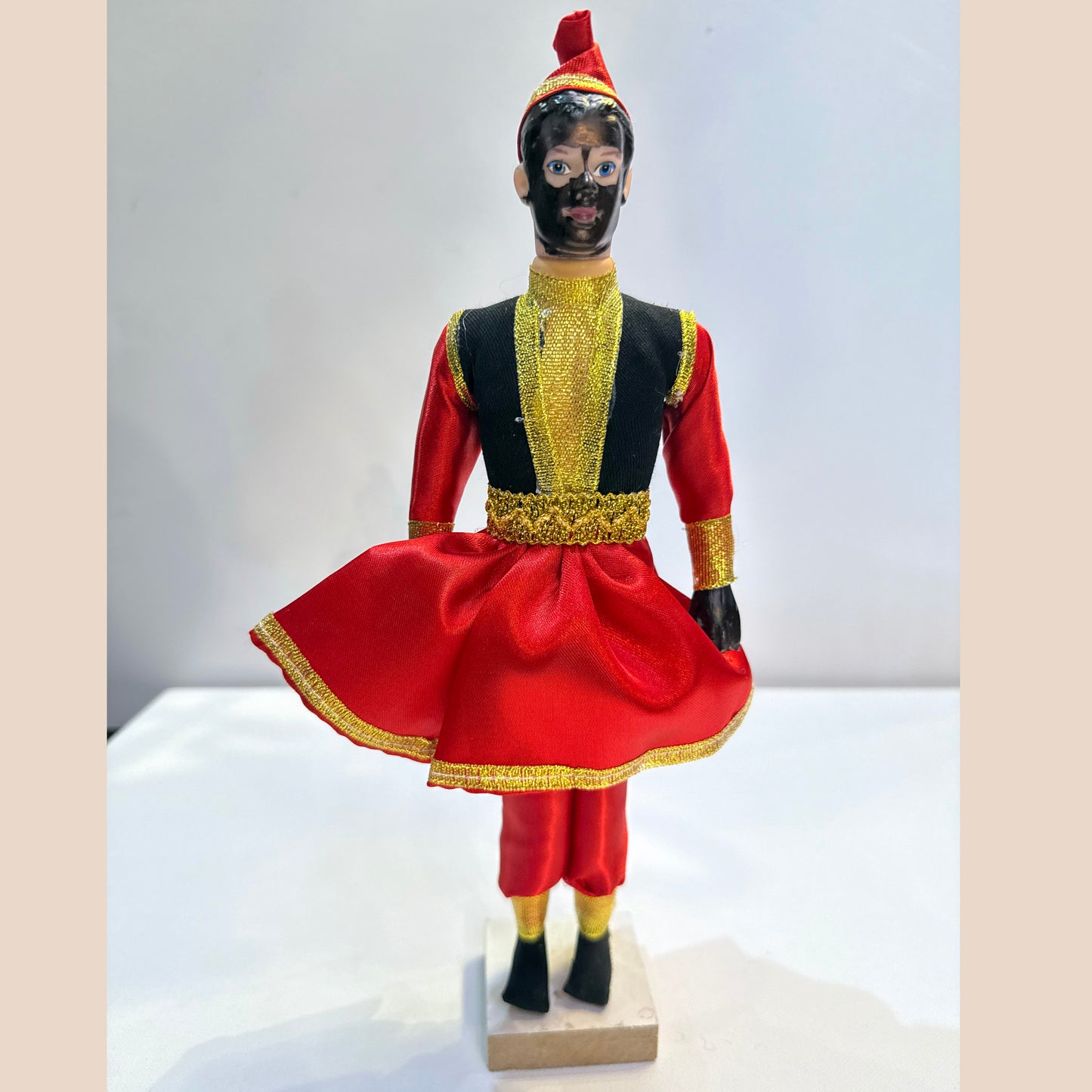 Handmade Dolls with Persian Traditional Dress- Haji Firooz- For Haftseen and Home Decor