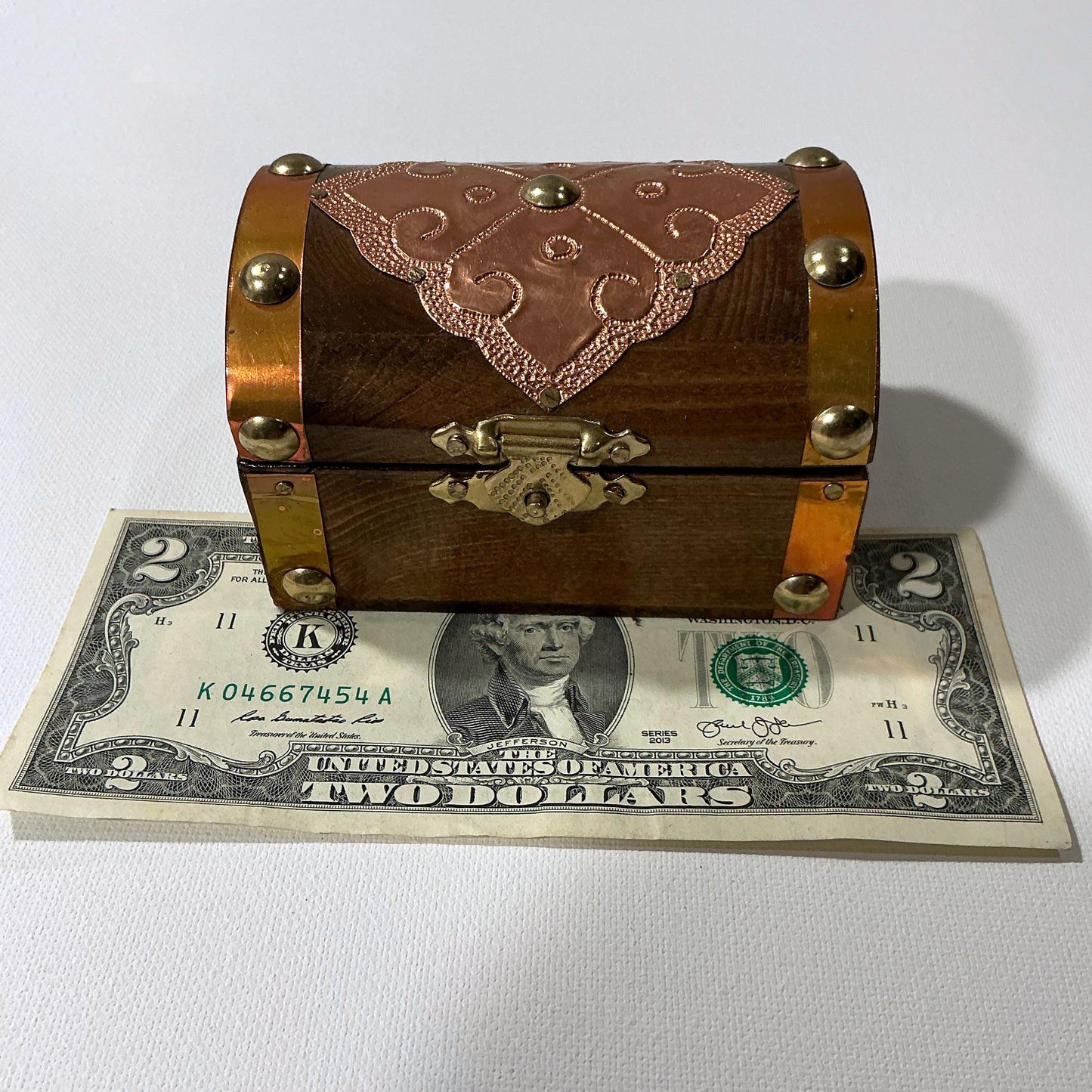 Elegant Handmade Wooden Jewelry Box