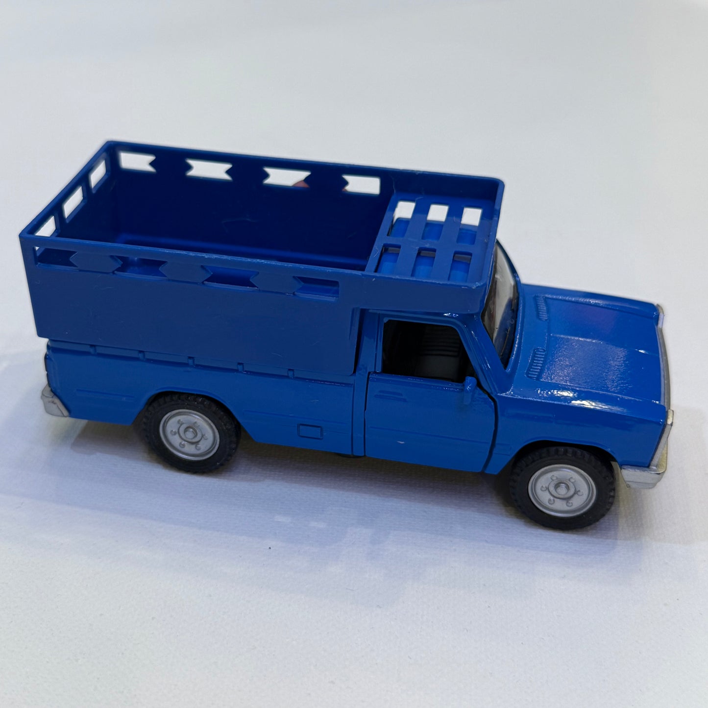 Vintage Old Model Iranian Car for your Home Decor, Blue Nissan