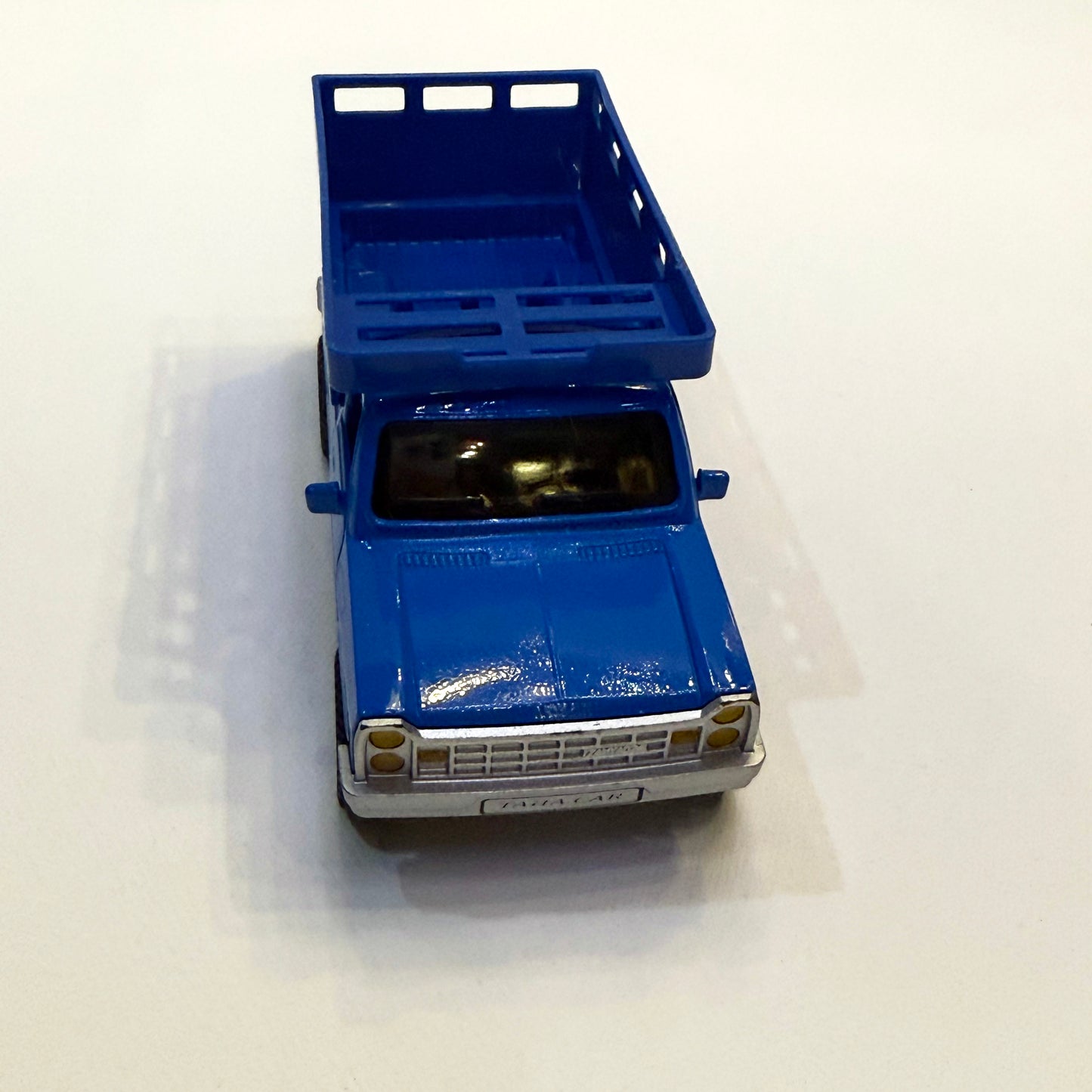 Vintage Old Model Iranian Car for your Home Decor, Blue Nissan