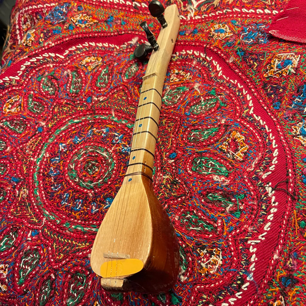 Unique Wooden Se-Tar, Persian Instrument for your Home Decor