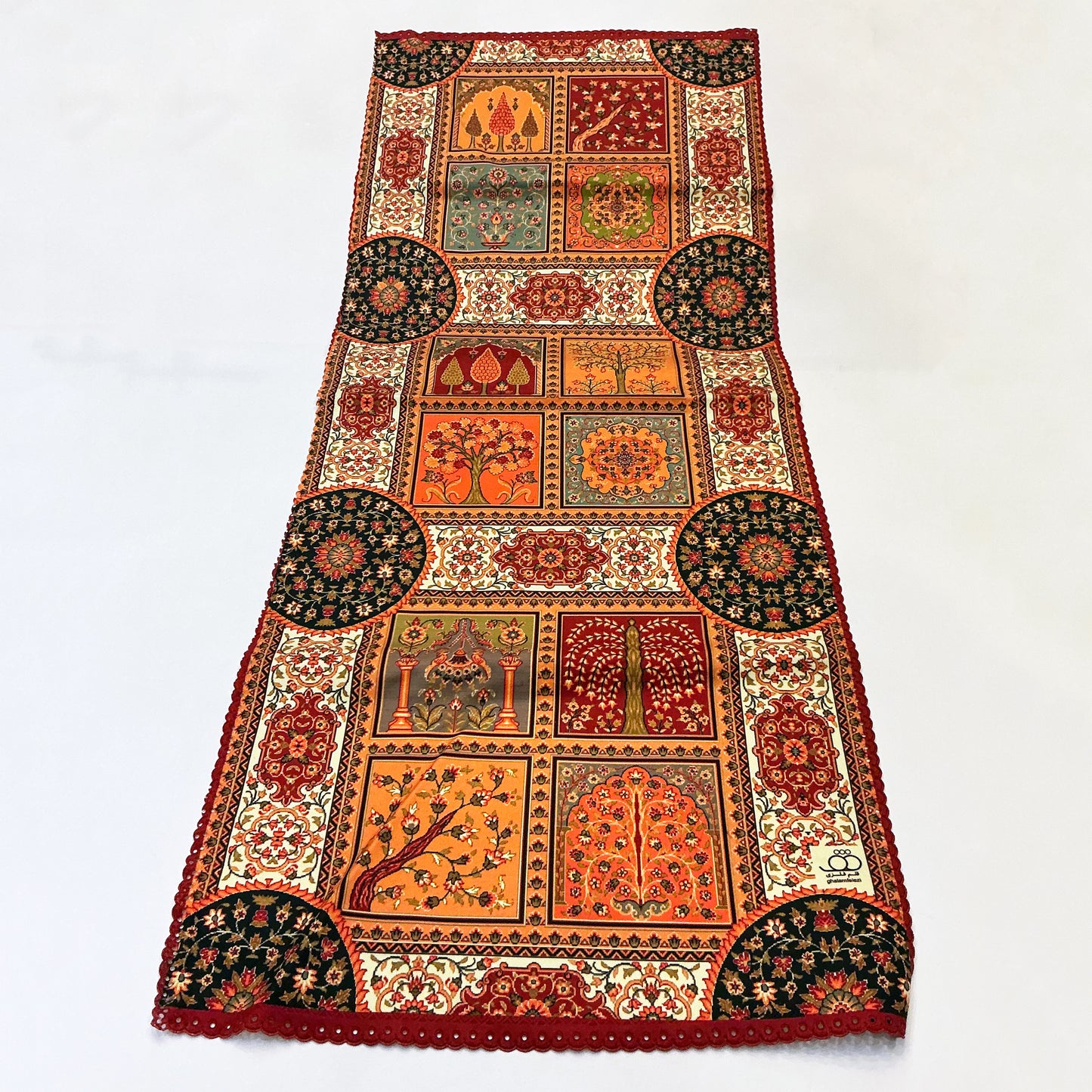 Velvet Runner, Table Cover with Beautiful Print for your Home Decor