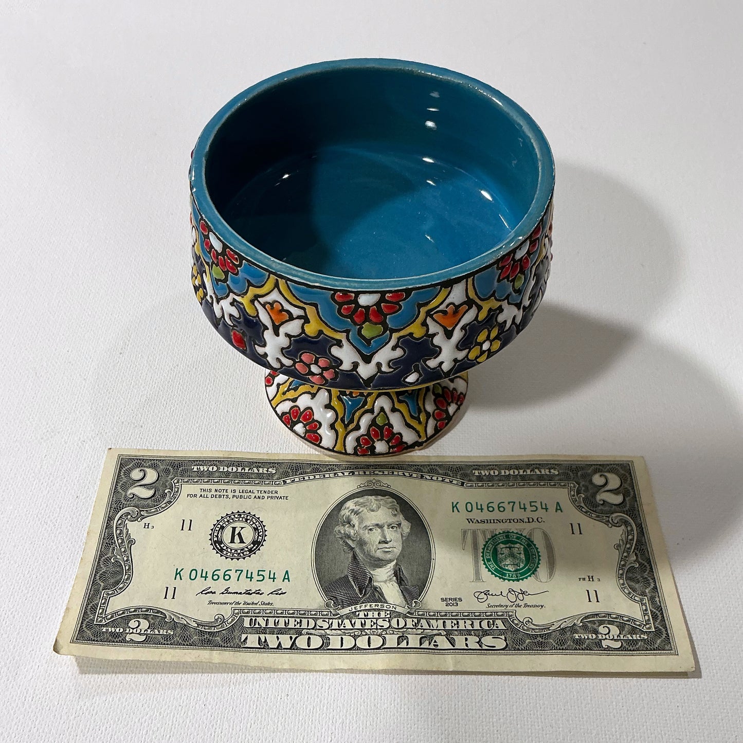 Ceramic Mina Bowl - Unique Bowl for your Haftseen, Home or Office Decor