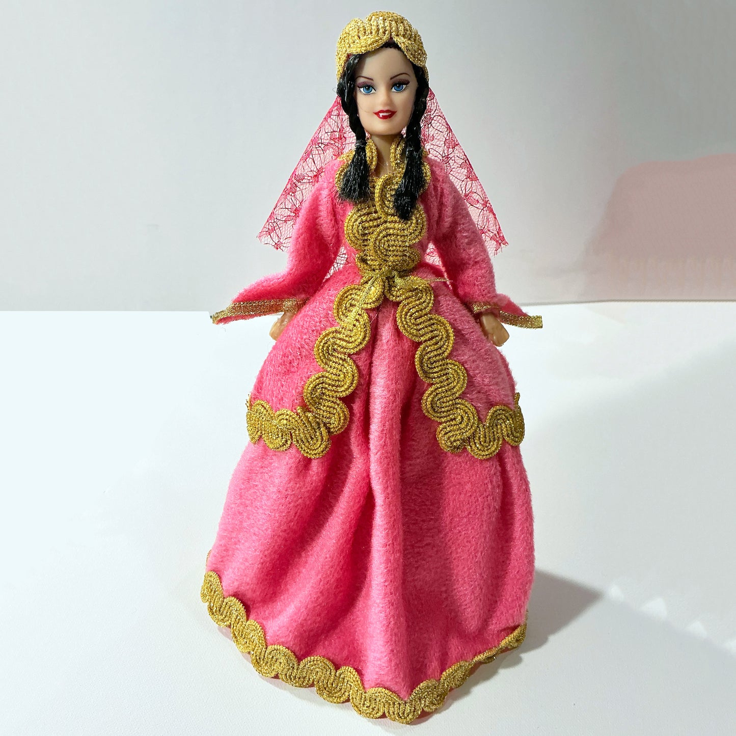 Handmade Doll with Persian Traditional Dress- Parisa in 2 Colors, For Haftseen and Home Decor