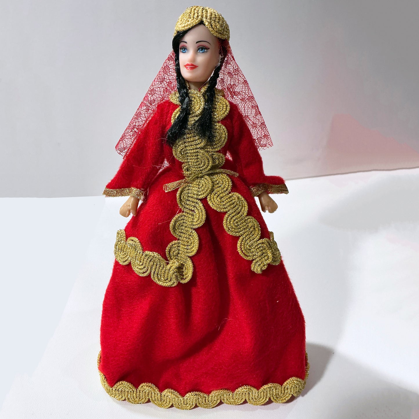 Handmade Doll with Persian Traditional Dress- Parisa in 2 Colors, For Haftseen and Home Decor