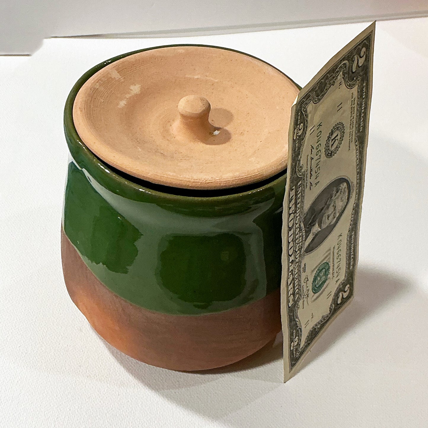 Handmade Ceramic Pottery - A Vintage Style Container with Lid