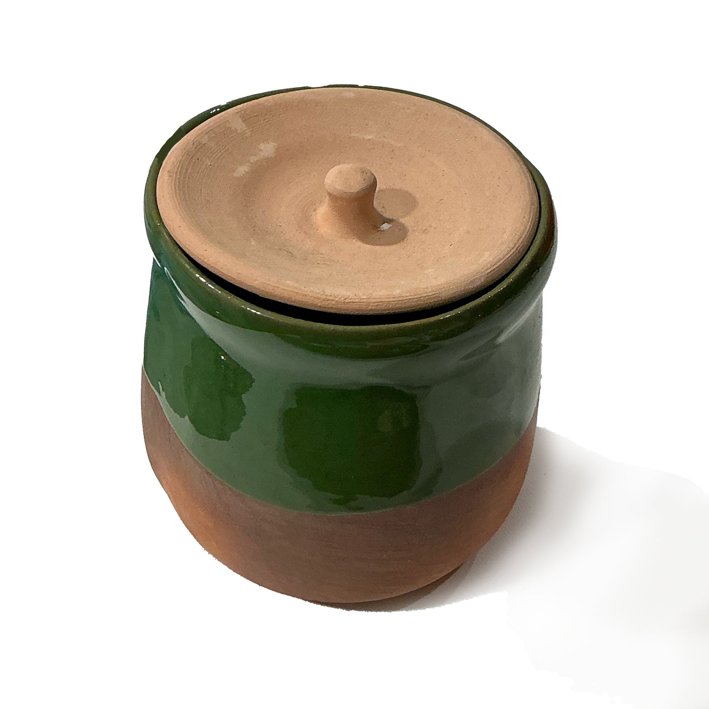 Handmade Ceramic Pottery - A Vintage Style Container with Lid