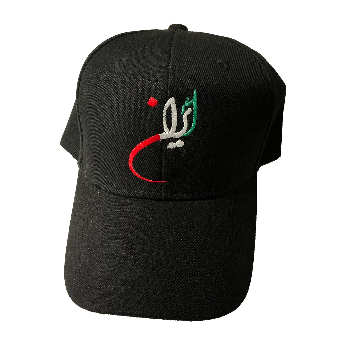 Unisex Sports Hat With an Embroidery of the Word " Iran" in Farsi Language