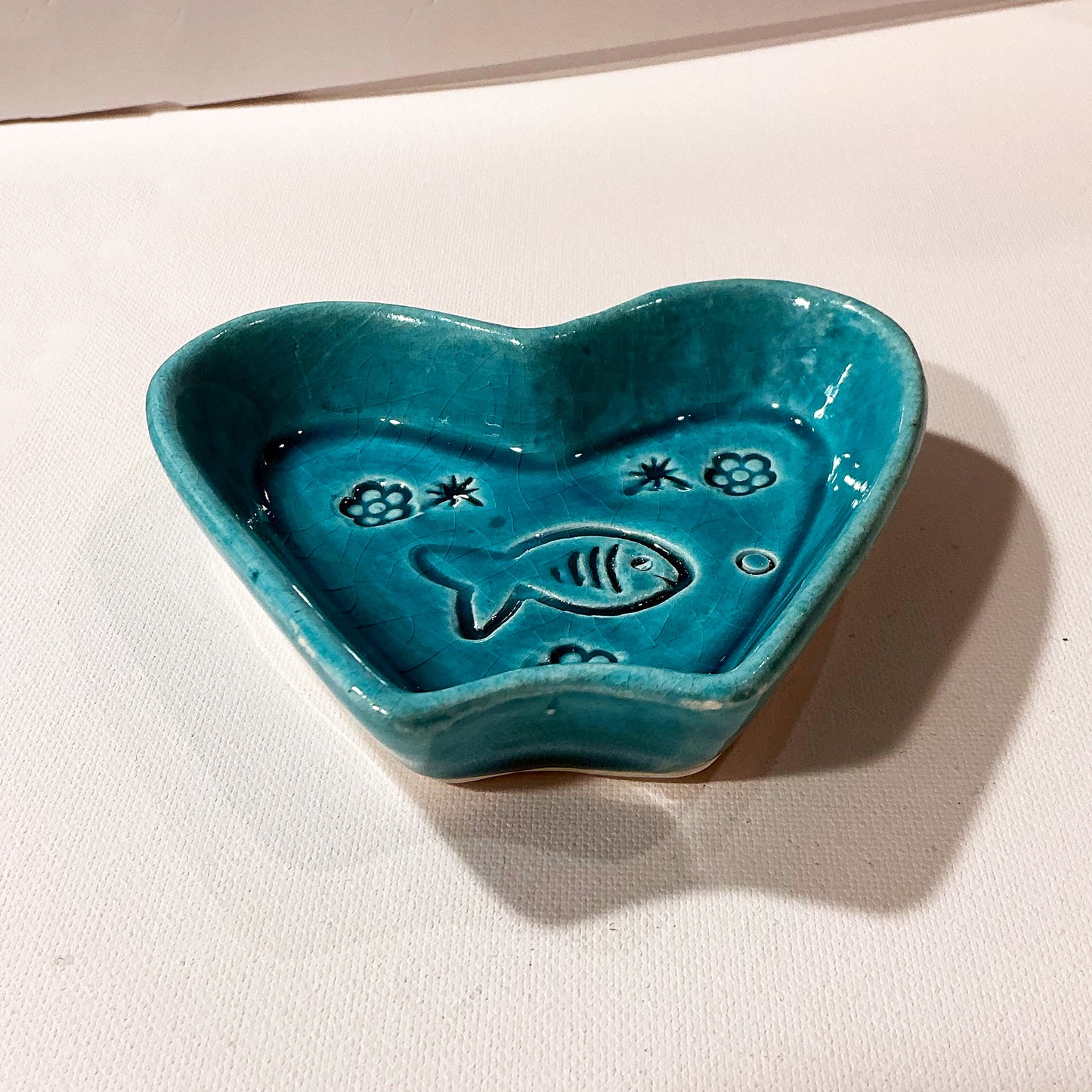 Ceramic Turquoise Bowl - Unique Bowl for your Haftseen, Home or Office Decor