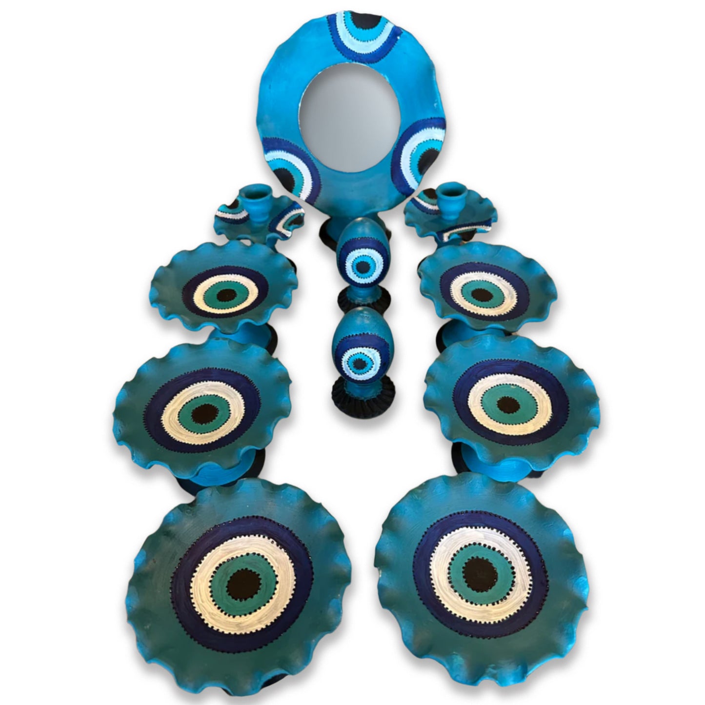 Persian New Year - A Complete Handmade Set of Haftseen - 11 Pieces - Style#1