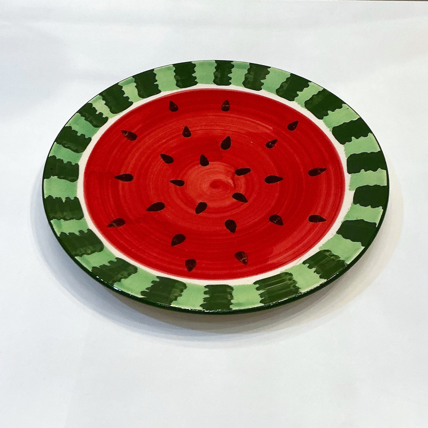 Khafan Ceramic Dish, Watermelon Design, for Your Haftseen or Yalda Night