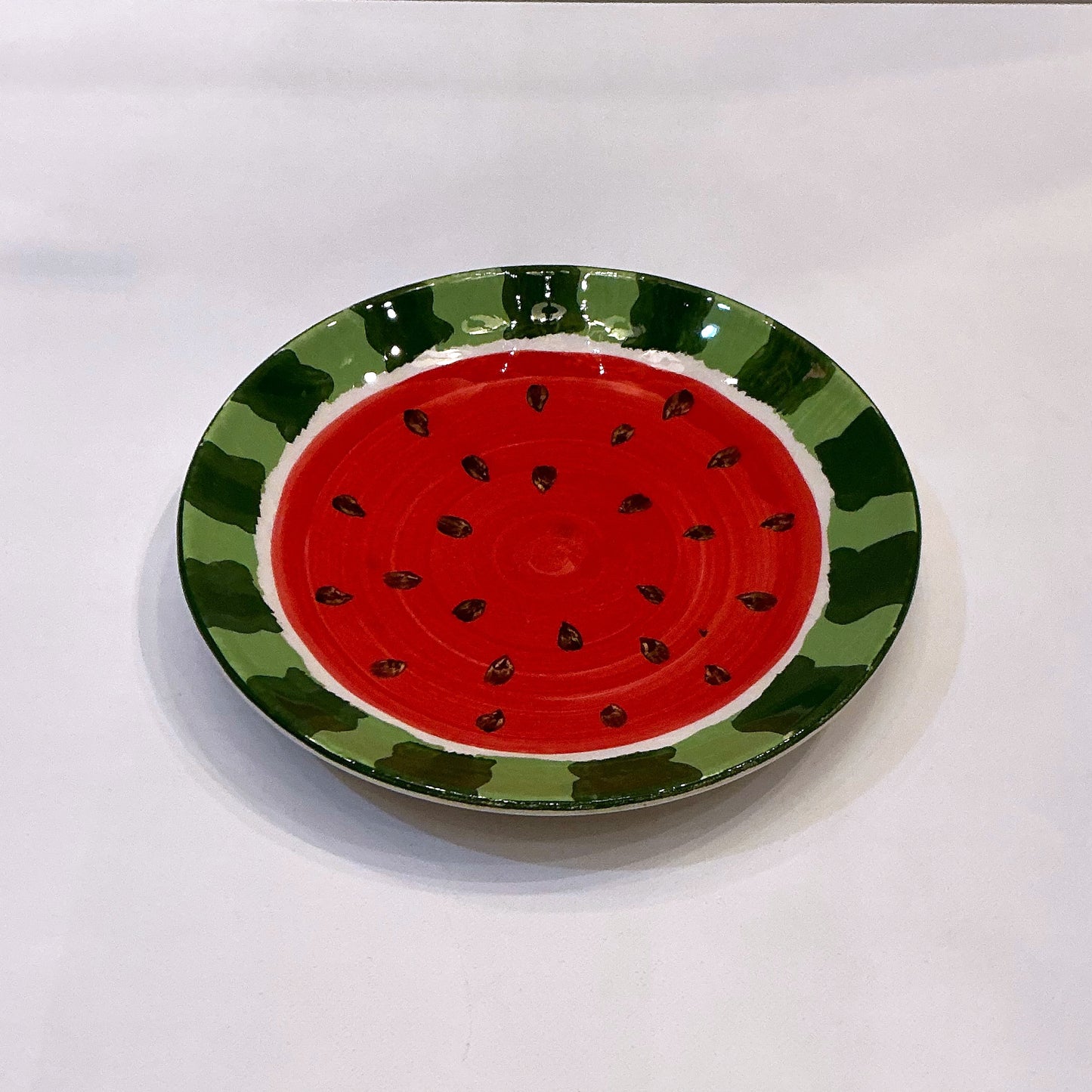 Khafan Ceramic Dish, Watermelon Design, for Your Haftseen or Yalda Night