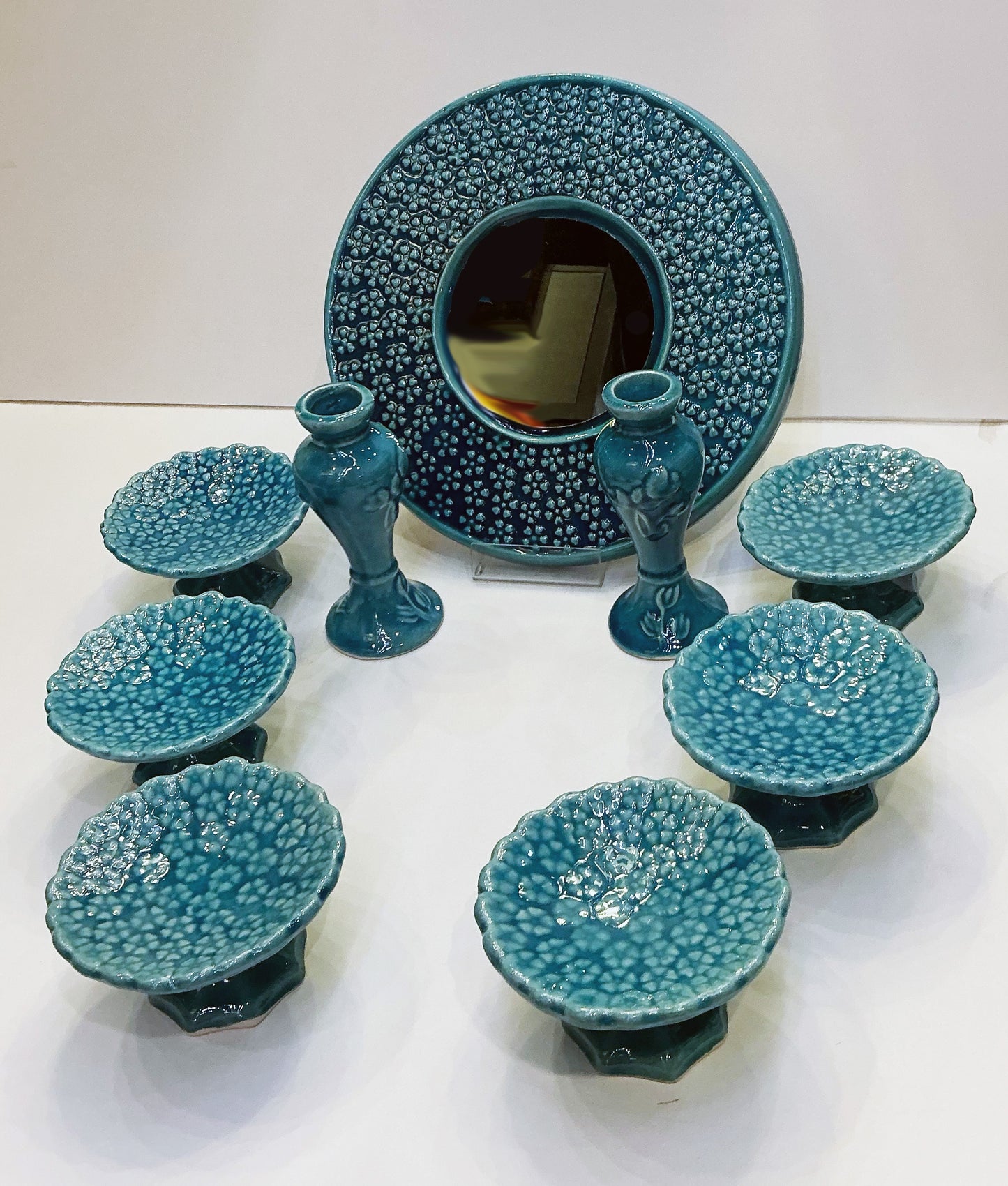 Persian New Year - A Complete Handmade Set of Haftseen - 9 Pieces