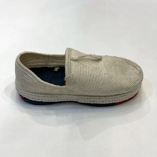 A Pair of Unique Cotton Iranian Traditional Shoes, Persian Vintage Shoes for Kids