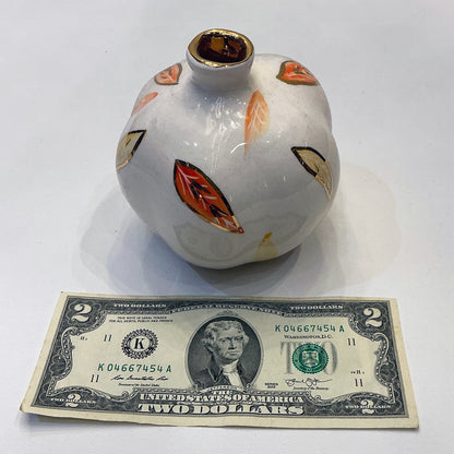 Handmade Ceramic Pomegranate Designed by 11-Carat Gold in 2 Designs